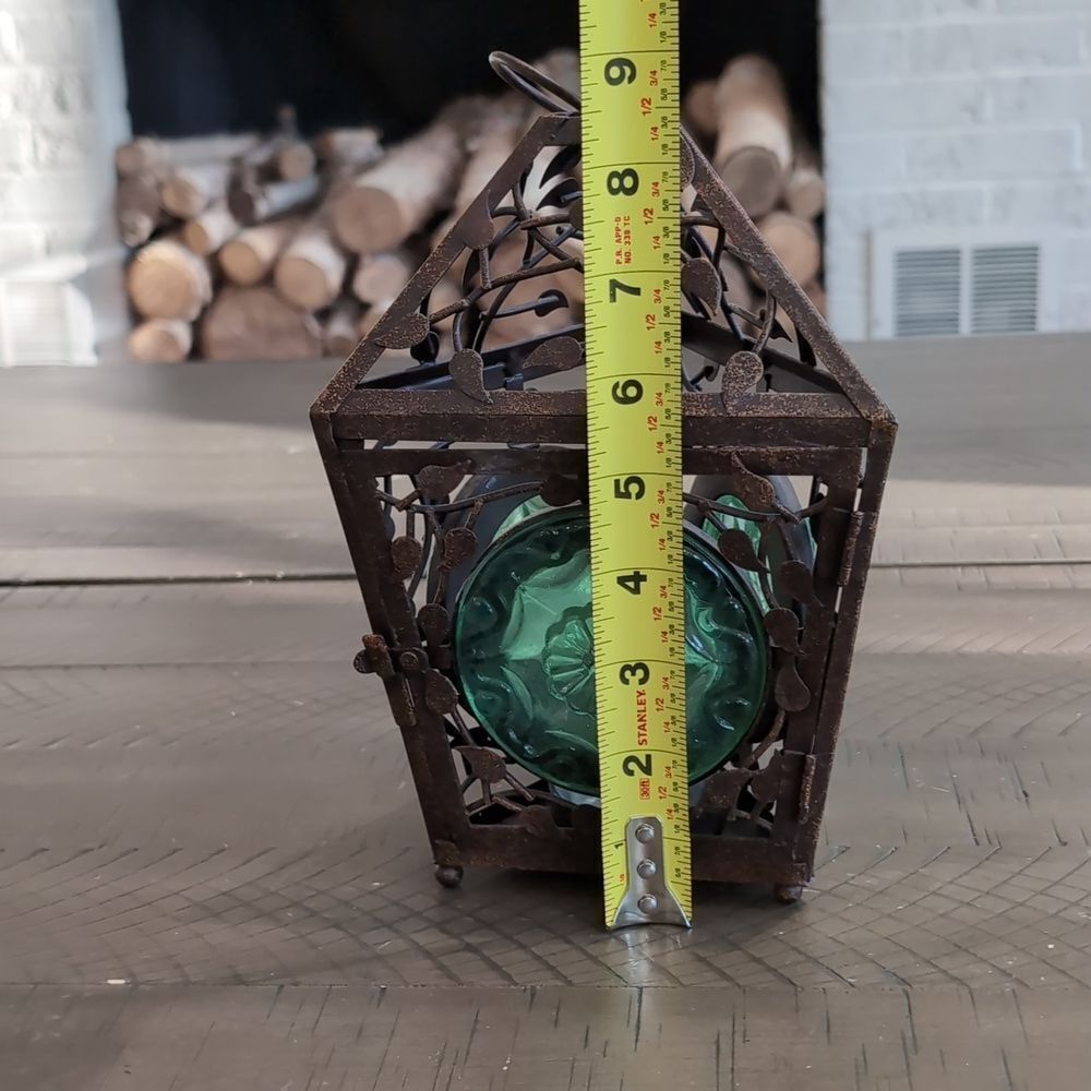 Vintage 1990’s PartyLite Retired La Rosetta Hanging Lantern - Picture 6 of 7